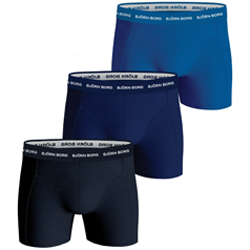 Boxer Cotton Cotton Stretch 3-pack green